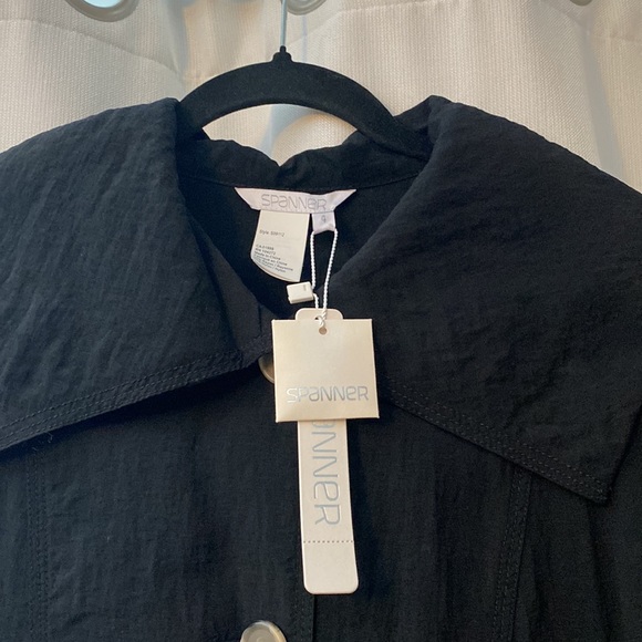 SPANNER Black Artistry Jacket Size 4 NWT - Picture 3 of 4